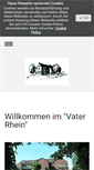 Mobile Screenshot of gasthof-vaterrhein.de